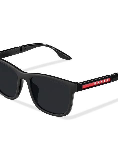 prada linea rossa sonnenbrille herren|Prada.